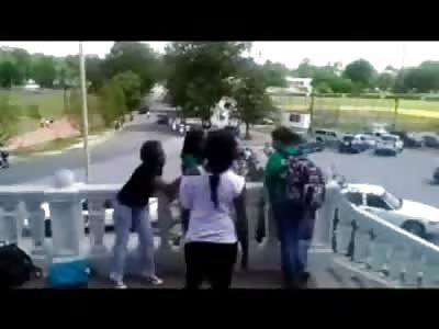 Black Grandmother wants to Stop Fight UNTIL her Granddaughter starts Winning then she Roots Her On