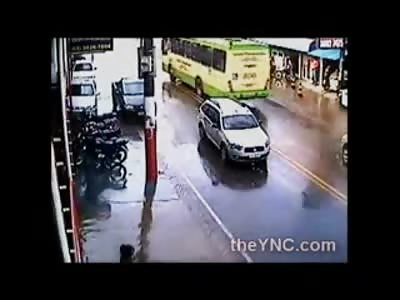 Husband Shoots at Wife in Broad Daylight