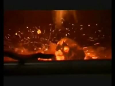 Interesting Vid showing a Cremation.of a Human Body