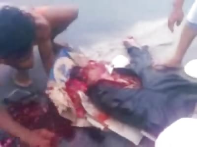 Boy picks up Brains of Suicide by Truck Man on the Street