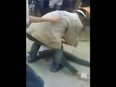 Cute but Bloody...Lonely Asian Girl gets Beaten Bloody by a Pack of Rabid Females