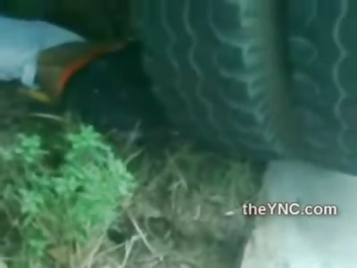 Other Half of Him on the Other Side of the Road