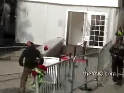 Man Sets Himself on Fire Trying to get Attention