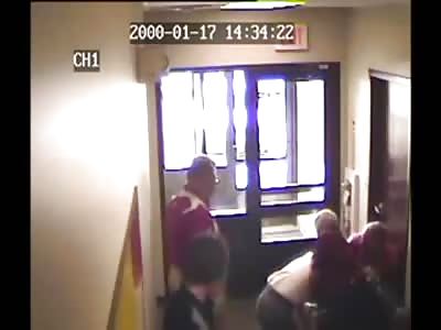 Deranged Black Man Stabs Two White People