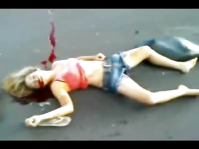 Grinning Pretty Young Thing Killed Rear Ending a Truck