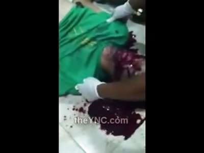 Man Shot 11 Times Gasps For Air and Dies in Route to the Hospital