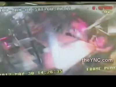 One Minute Having a Nice Cup of Coffee with your Wife and then the Next....