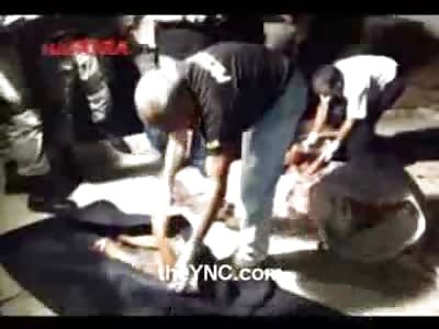 Girls in panties Quartered, Heads, Arms and Legs. 