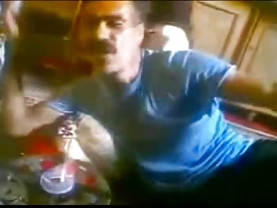 Iranian Man Legally Beats the Ever Living Shit out of his Wife for Talking...Brutally Kicks Her in the Face Too