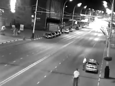 BRUTAL: Man Fatally Struck by Out of Control Car Sent Sumersalting 30 Feet in the Air