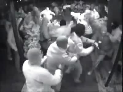 Masked Men take Revenge on the City!! Brutal annihilation of a Gathering outside of a Club 