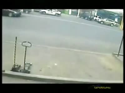 Head on Collision with Motorcycle vs Car