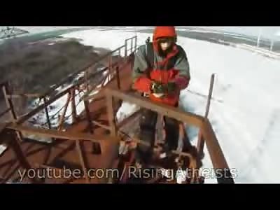 Russian Daredevil Attempting Jump from Tower Dead on Impact After his Parachute Fails to Open