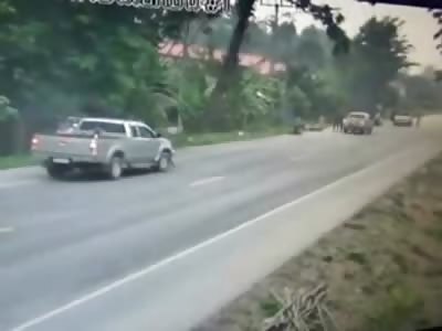 Islamic TERROR in Coordinated Drive-By Execution of Motorcycle Troops....(Watch FULL Video)