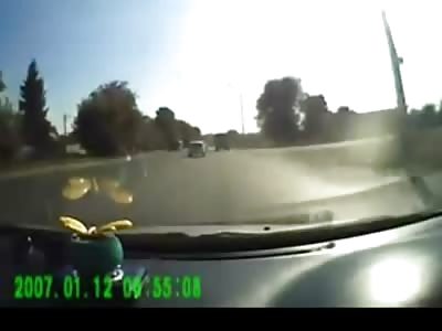 Kid in a Hurry Forgot the Look both Ways Lesson