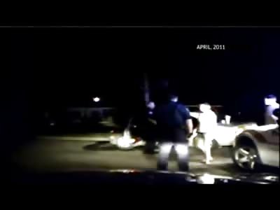 What you Got Bitch!! Arkansas Cop Killed by Maniac in Back Seat