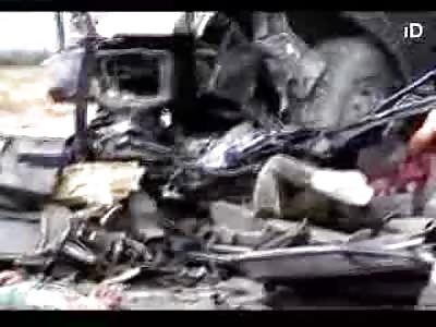 Horrible Accident Leaves one man Dead and His Drunk Friend Still Barley Alive Arrested