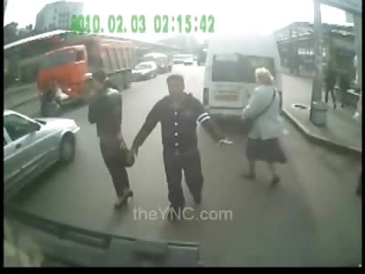 Poor Woman Fatally Struck by Car While Trying to Cross the Road