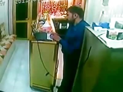 Shop Owner Victim to a Wanna Be Professional Hitman...