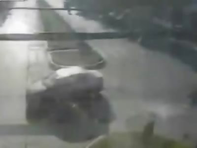 Motorcyclist Turned Rag Doll