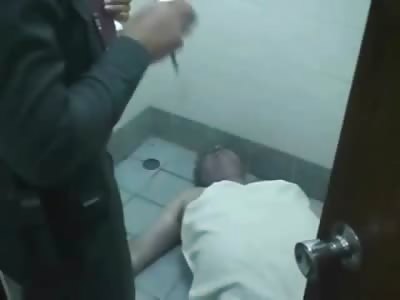 Fat Man slipped in the Shower is Found by the Pretty Hotel Clerk 