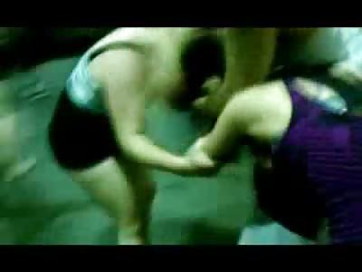 Trashy White Girls Tear Apart a Gas Station in Drunken Brawl