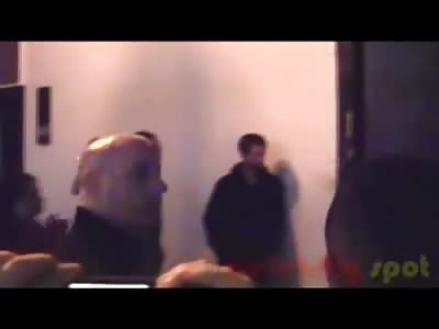 Guy gets KTFO in Front of Paparazzi now the World Knows How much of a Bitch He is