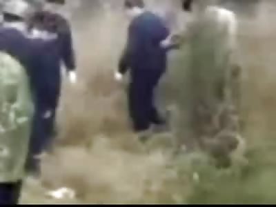 In the Poor Regions of China this is How They Execute Criminals 