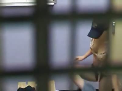 Sick Pervert Sets up Hidden Camera in Ladies Room at a Gym