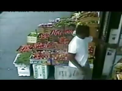 Man with a Butt Fetish Randomly Stabs Innocent Man in a Deli