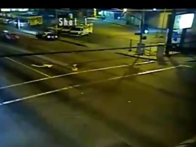 LA Police Officer Shoots Man Lying Down in the Back at Close Range