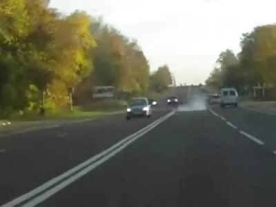 Too Lazy for a Simple Fix Leads to Fatal Death.....Bald Tire Explodes Resulting in Multiple Death