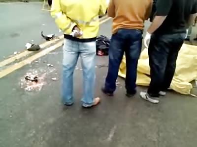 Yep.....Another Motorcyclist with a Missing Face