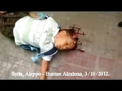 Toddler Boys Head Blown Off by Sniper