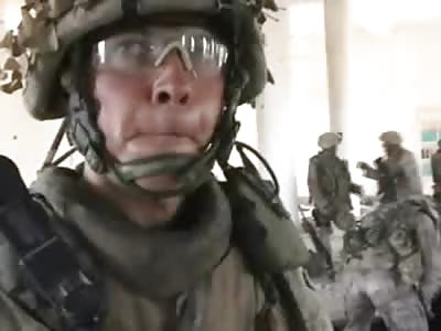 Sobering Video US Soldiers walk into Building after Everyone was Killed...