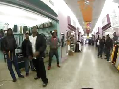 Crazy Mall Cop is Back! Tases another Thug Drug Dealer