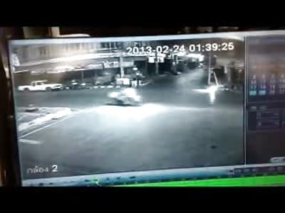 Three Chinese on One Bike all Killed by Another Scooter Rider