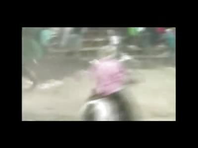 Man Killed in Bull Fight in Colombia ... Bulls Horn Punctures Mans Heart Killing Him Instantly 