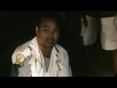 EMT describes how this Man Died.....Could be his Head is Severed from his Neck