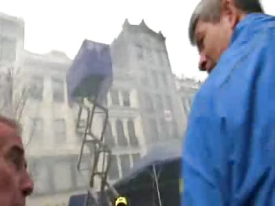 Boston Marathon Bombing Footage the Moment of the Explosion 