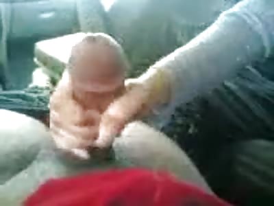 Teen Girl is Taken Advantage of by Two Dudes in a Car