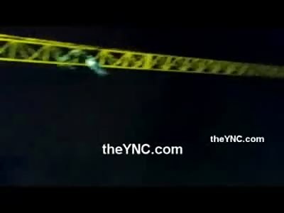 Man commits Suicide from a Crane Hundreds of Feet above a Busy Street