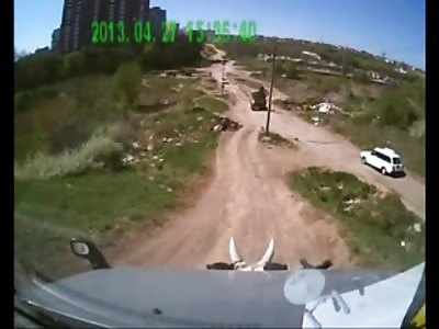 Meanwhile in Russia......The strangest things get Left in the Road