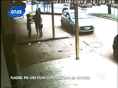 Girl Shot and Killed While Trying to Protect her Father From Shooter