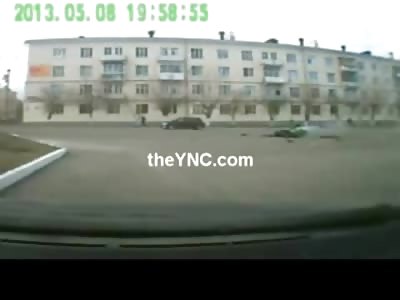 Biker Killed Instantly When Crashing at High Speeds Head on into Car