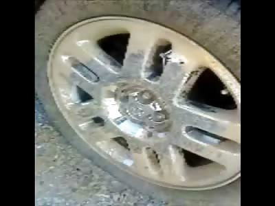 What Mexican Cartel Members look Like after being Sliced Up by Machine Gun Fire