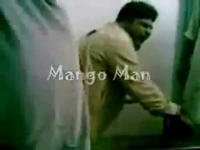 Man Screaming Insane as he is Paddled by Pakistani Police..... (USER UPLOAD)