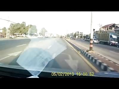 Dash cam catches Grandmother on Pink Scooter Killed on the Street (Watch Slow Motion)