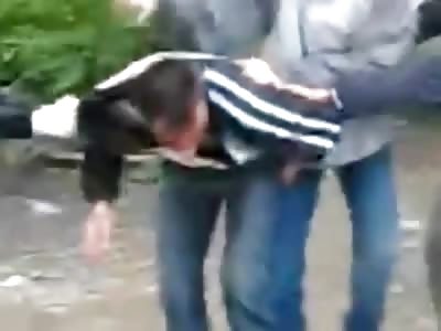 Kid is Brutally Beaten Bloody and Left for Dead (USER UPLOADED VIDEO)