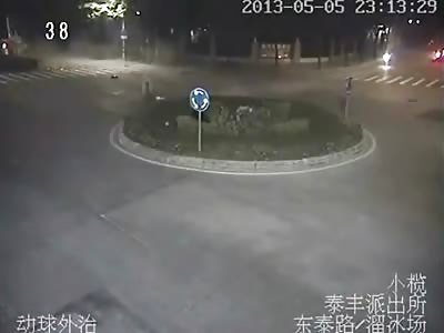 THIS is the Definition of being Run Over and Killed by Speeding Car